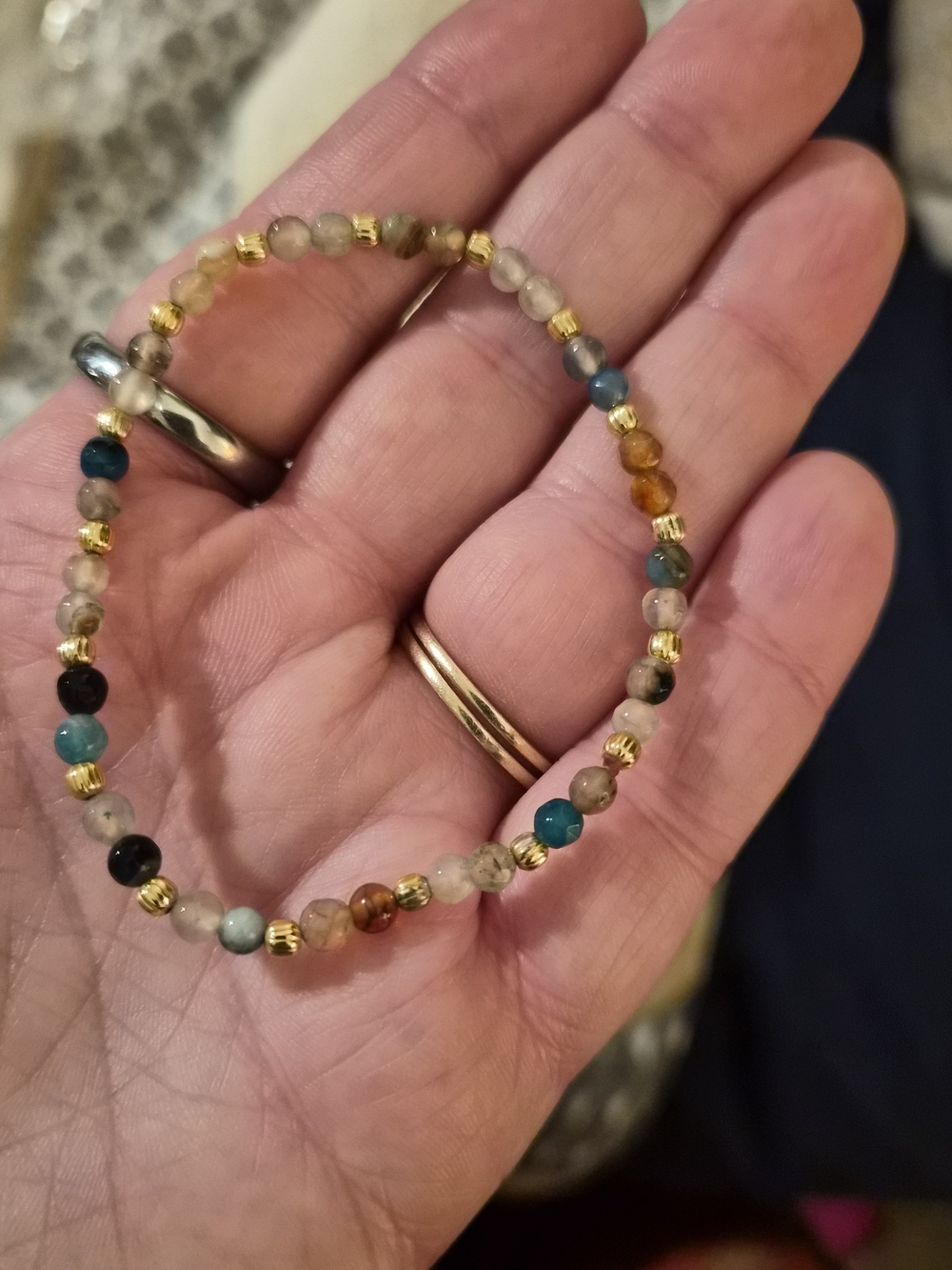 Bundle Of Stretchy Gem Bracelets - Picture 5 of 6